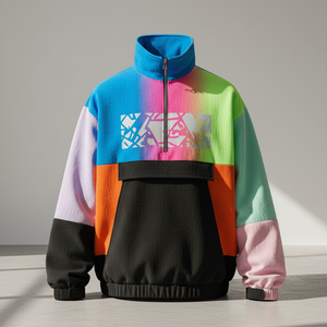 Chaqueta Cortavientos con Capucha Impermeable y Resistente al Viento de Calidad Estándar de Exportación para Hombre Whiteaura International, Diseñada para un Uso Prolongado - Product Image 1