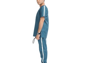 Uniforme Médico para Hombre de Diseño Superior, Transpirable, Cómodo, Tejido Duradero y Ligero, Uniforme Médico para Hombre de Última Tendencia a Precio Económico - Product Image 4