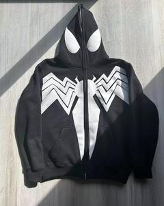 เสื้อฮู้ดดี้คุณภาพสูงสั่งทำพิเศษ ผ้าฝ้าย 100% แบบยูนิเซ็กส์ สำหรับผู้ชาย เสื้อพูลโอเวอร์หนานุ่ม พิมพ์ลายตัวอักษรขนาดใหญ่ ผ้าเฟรนช์เทอร์รี่ - Product Image 1