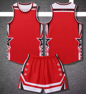Custom Unisex Adults Basketball Jersey Set Quick-Dry Breathable Training Uniform Sportswear Sublimation Sleeveless <b>Shorts</b> Team - Product Image 1