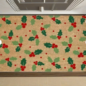 Tapis de porte décoratif multifonctionnel de haute qualité en caoutchouc, design traditionnel, thème nature, pour entrée intérieure, tapis de bienvenue - Product Image 3