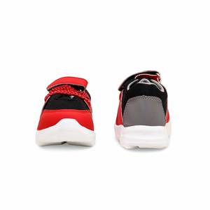 KD1657รองเท้าวิ่งสไตล์บาสเก็ตบอลสำหรับเด็กผู้ชายสีดำ - Product Image 2