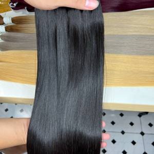 Faisceau droit de cheveux vierges bruts à cuticule alignée cheveux bruts 100% bruts non transformés de qualité 10a vendeurs de cheveux humains vierges Remy - Product Image 5