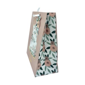 Premium Eco-Friendly Classic <b>Wedding</b> Cake-Inspired Design Reusable Recyclable Gift Bags Black Glitter <b>Ribbon</b> Matte Lamination - Product Image 5