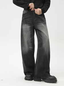 Pantalones Vaqueros Cargo Holgados Estilo Y2K para Hombre, Pantalones de Mezclilla de Moda Urbana, Estilo Hip Hop, Corte Holgado, Ropa Casual - Product Image 2