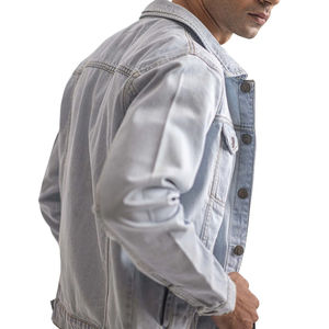 Chaqueta de mezclilla informal para hombre, chaqueta de invierno de color sólido, último diseño, chaqueta de corte personalizado, chaqueta de marca con buen diseño y estilo para hombre - Product Image 3