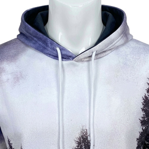 Full Sublimation Custom Hoodie-Polyester Fabric Pullover Streetwear Unisex Fashion Hoodie - Product Image 2