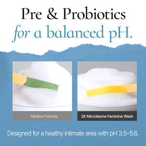 Lavado Íntimo Femenino PURE 3X Microbiome (150ml), Espuma Limpiadora Líquida con pH Balanceado, No Reseca, para Mayor Comodidad - Product Image 5