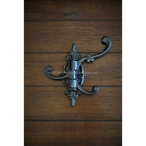 <b>Heavy</b> <b>duty</b> bbrown metal wall hooks for holding coats towels hats and bags with antique style suitable for modern homes - Product Image 6