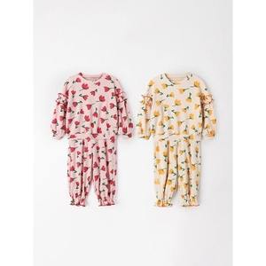 OZKIZ Ropa de Algodón 100% Estilo Coreano para Niñas, 2 Piezas, Diseño de Tulipán, Moda Infantil al por Mayor para Niñas de 2 a 7 Años, Primavera/Otoño - Product Image 1