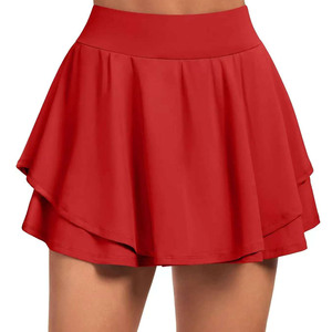Jupes mini plissées de sport pour femmes, de haute qualité, personnalisables, respirantes et confortables, pour le tennis, vente en gros - Product Image 1