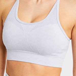 Ensemble de yoga confortable et respirant de haute qualité pour femmes, tenue de sport 2 pièces en Spandex/Polyester avec taille élastique sur le devant - Product Image 5
