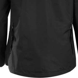 New Customised Unisex Dog Trainers Black Waterproof Hooded Hard Shell Jacket With <b>Zip</b> Fly And Pockets Regular Fit All Seasons - Product Image 4