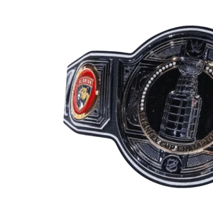 Ceinture de championnat de la Coupe Stanley des Panthers de la Floride, personnalisable, de haute qualité, noire et dorée, ceinture sportive personnalisée, ceintures de titre personnalisées - Product Image 3
