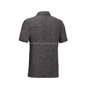 Vente en gros Chemises de golf pour hommes Coupe sèche Polos à manches courtes T-shirt athlétique décontracté à col T-shirt polos évacuant l'humidité - Product Image 5