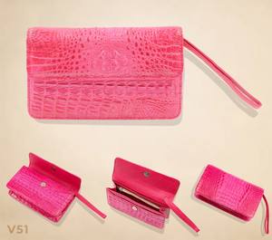 Bolsos de piel de cocodrilo de alta calidad para mujer, diseñador personalizado, moda, cuero genuino, bolso de mujer, tamaño 20x10cm - Product Image 5