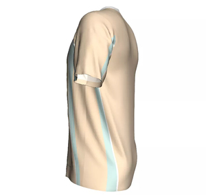 เสื้อฟุตบอลรุ่นใหม่ล่าสุดปี 2025 ราคาโรงงานถูก ดีไซน์ทันสมัย สีสันตามสั่ง ผลิตจากโพลีเอสเตอร์ 100% เป็นมิตรต่อสิ่งแวดล้อม ระบายอากาศได้ดี - Product Image 3