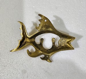 Brass Pineapple Decorative <b>Hooks</b> Wall Mount Key Rack and <b>Towel</b> <b>Hook</b> Metal Plant Pattern for Bathroom and Clothing Use - Product Image 3