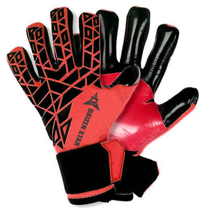 Daizen Star Latex Football Goalkeeper Gloves Full Finger Non Slip Breathable <b>Hook</b> Loop Adjustable Wrist Strap Unisex - Product Image 4