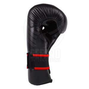 Gants semi-contact avec logo personnalisé, prix bas, gants semi-contact en cuir - Product Image 6