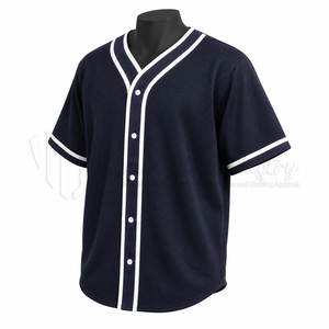 Camiseta de Béisbol Sublimada Personalizada 100% Poliéster de Secado Rápido y Transpirable con Logotipo Personalizado, Uniforme de Equipo Unisex para Adultos OEM/ODM - Product Image 3