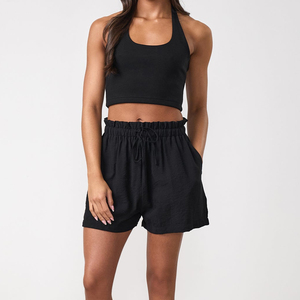 Wholesale Custom Summer <b>Shorts</b> <b>Shorts</b> for Ladies Casual Woman Cotton <b>Shorts</b> Solid Color <b>Top</b> Quality Casual - Product Image 1
