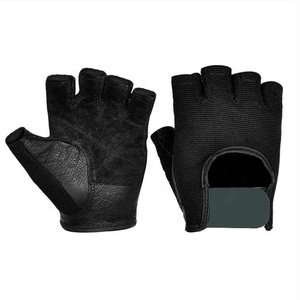 Gants de musculation unisexes en cuir à demi-doigts, respirants, avec support de préhension, pour la gym, le fitness, l'entraînement et les exercices sportifs - Product Image 3