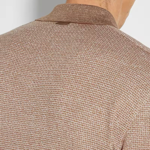 Polo en tricot pour homme, manches courtes, couleur unie, style décontracté, coupe classique, boutons - Product Image 4