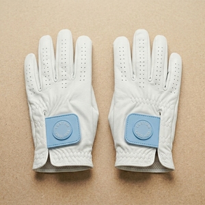 Guante de Golf INJAE Personalizado de Piel de Cabretta para Mano Izquierda, Paneles de Dedos Perforados Transpirables, Cierre de Muñeca Ajustable Antideslizante, Unisex - Product Image 3