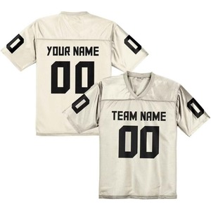 เสื้ออเมริกันฟุตบอลแบบยูนิเซ็กซ์ ขายส่ง ผ้าอินเตอร์ล็อค พิมพ์ลาย DTF แห้งเร็ว ชุดฝึกซ้อม จัดส่งทั่วโลก จำนวนมาก - Product Image 3