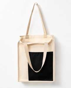 Eco Friendly Cotton Tote Bag Custom Logo <b>Canvas</b> <b>Shopper</b> Reusable Handled Bag for Daily Retail Promotion - Product Image 3
