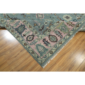 Tapis persan moderne traditionnel en laine noué à la main, tapis artisanal tissé pour la maison - Product Image 4