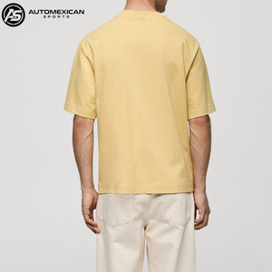T-shirt en coton premium pour homme moderne, tissu doux au toucher, tenue décontractée et élégante pour la mode masculine au quotidien - Product Image 2