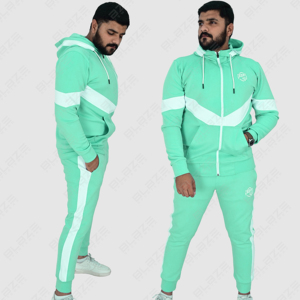Chándal de Algodón Personalizado 2026 |   Acabado Mercerizado |   Diseño de Paneles de Lujo |   Calidad de Exportación Profesional de Sialkot, Pakistán - Product Image 1