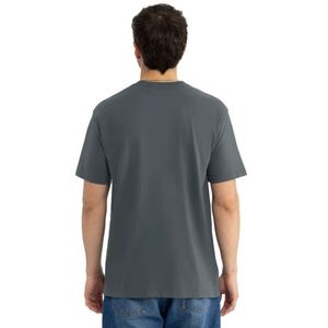 T-shirt tubulaire à col rond pour homme, de qualité supérieure, léger, en mélange de coton, décontracté, pour les voyages en plein air, à porter au quotidien - Product Image 2