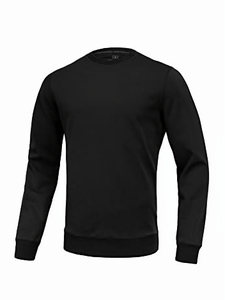 Sweat-shirt à col rond en coton personnalisé avec impression 3D brodée, unisexe, taille plus, pull pour homme - Product Image 3
