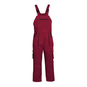 OEM Services Women's Workwear Coverall 100% Cotton Breathable Bib Pant - Product Image 5
