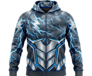 Sudadera Ligera Sublimada, Transpirable, de Poliéster, con Estampado Personalizado - Product Image 4