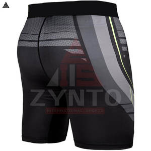 Pantalones Cortos Deportivos Personalizados con Logotipo para Gimnasio, Crossfit, Fitness, Entrenamiento, Running, con Pantalones Cortos de Compresión Internos para Hombre - Product Image 5