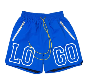 Nouveauté : Short de basketball brodé pour homme, fabriqué directement en usine, avec poches, certifié BSCI, idéal pour l'été - Product Image 4