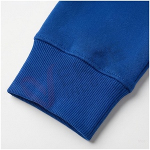 Ensemble de survêtement bleu à capuche pour homme, manches longues, couleur unie, décontracté, respirant, coupe régulière, pour l'automne - Product Image 6