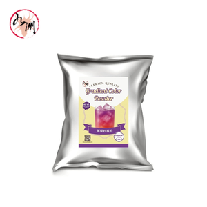 Polvo para Bebida de Té de Burbujas con Color Degradado Morado, Ingredientes en Bolsa de 1 kg, Proveedor Mayorista de Taiwán - Product Image 3