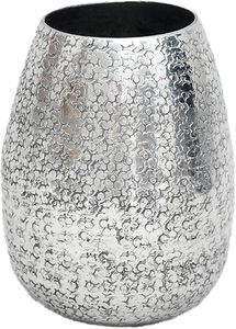 Jarrón de Aluminio con Diseño Floral para Decoración de Mesa de Comedor, Bodas, Eventos y Decoración de Interiores de Lujo - Product Image 3