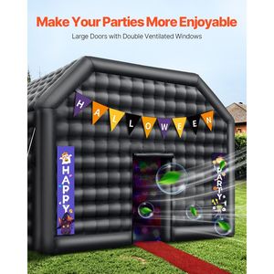 Grande Tenda Gonfiabile per Discoteca 26,2 X 19,7 X 13,1 Piedi con Luci Disco e Ventilatore da 1100W per Matrimoni e Feste - Product Image 5