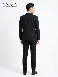 Costume d'affaires pour homme ANIMA ACB, respirant, de qualité supérieure, anti-rides, professionnel, pour le bureau - Product Image 1