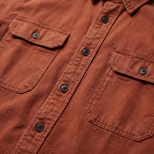 <b>Brown</b> <b>Corduroy</b> 100% Cotton Men's <b>Jacket</b> Turn-Down Collar Button Front Solid Casual Workwear Outerwear OEM Service for Autumn - Product Image 5
