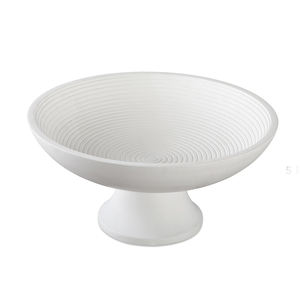 Cuenco de Pedestal hecho a mano de madera de Acacia Natural personalizado para uso en fiestas, cuenco de lujo moderno ecológico para servir ensaladas, venta al por mayor - Product Image 6