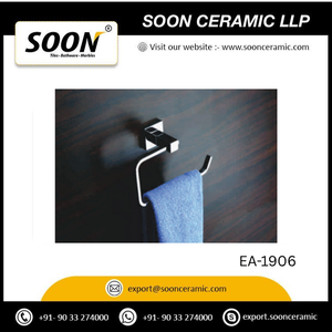 Juego de Accesorios de Baño de Acero Inoxidable con Acabado Cromado Eagle, Contemporáneo, de Pared, 60 cm, Fácil de Limpiar, Brillante, con Toallero y Jabonera - Product Image 6
