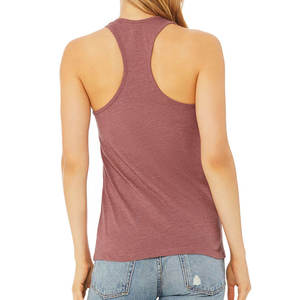 Débardeur gris à col rond pour femme, décontracté, en tricot, couleur unie, respirant, sans manches - Product Image 5