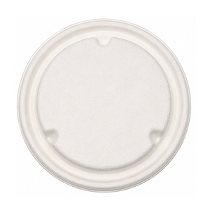 Tapa Redonda Desechable de Bagazo Transparente Ecológica y Reciclable de 500/750 ML para Vasos de Comida, Compostable, para Sopa y Salsas para Llevar - Product Image 1